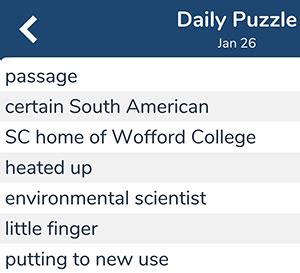 The Crossword Solver found 30 answers to "SC home of Wofford College", 11 letters crossword clue. The Crossword Solver finds answers to classic crosswords and …